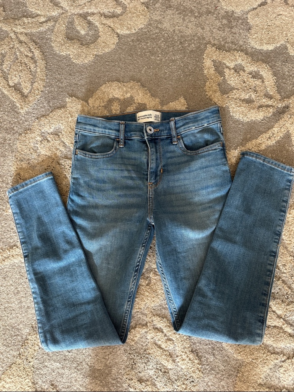 Abercrombie Kids Girls Size 11-12 Regular High Rise Jegging